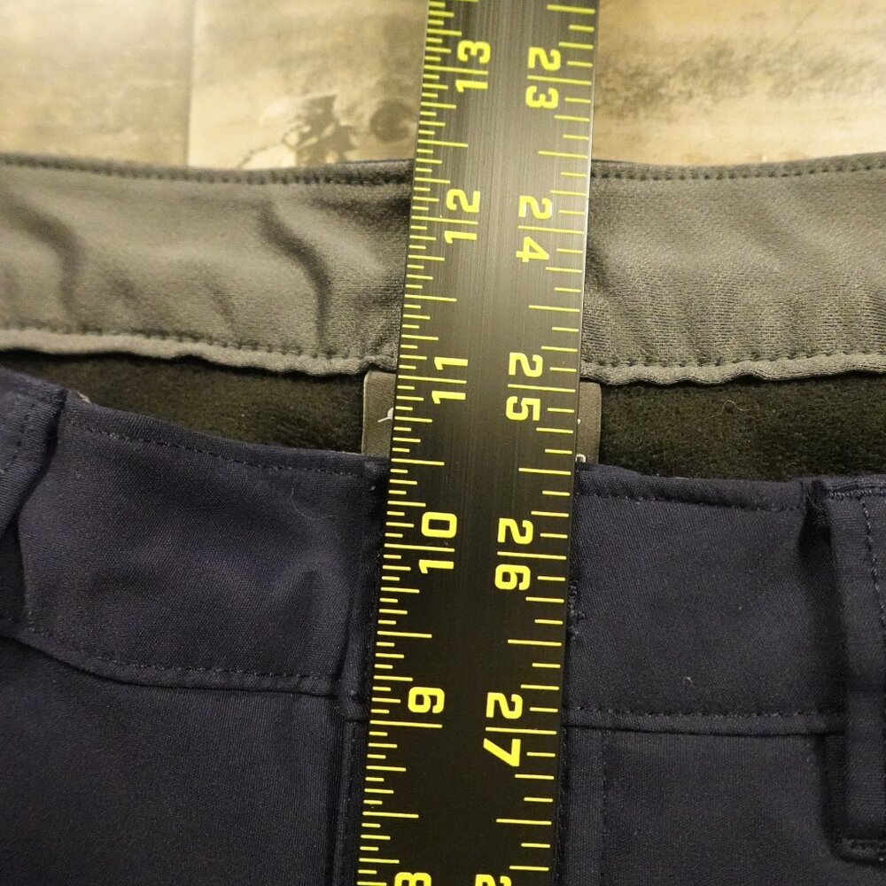 Eddie Bauer Fleece-Lined Tech Pants Men’s 32x30 Navy Winter Outdoor - Picture 6 of 14